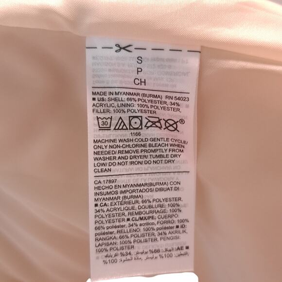 Old Navy Womens Vest Size S Ivory Equestrian Chore Ranch Rodeo Barn Cowgirl - Picture 3 of 4